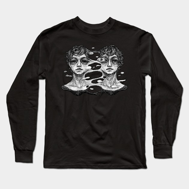 Division Long Sleeve T-Shirt by Faded Iris